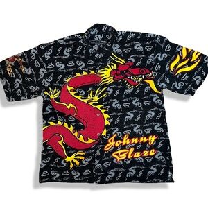 Vintage 90s/Y2K Johnny Blaze Graphic Shirt
